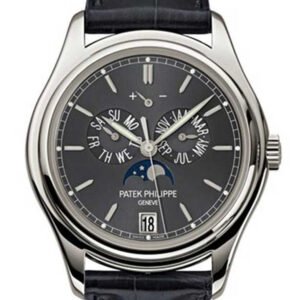 Patek Philippe Complications Automatic Moonphase Black Dial Men's Watch 5146P-001