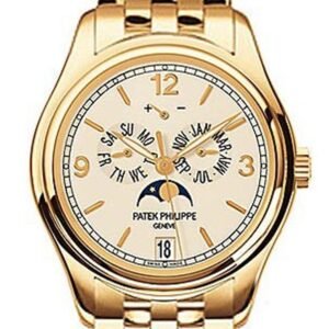 Patek Philippe Complications Mechanical Ivory Dial 38mm Men's Watch 5146/1J-001
