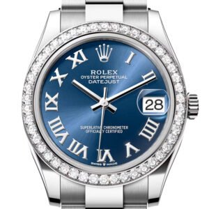 Rolex Datejust 31 Blue Roman Dial Ladies Watch 278384RBR 278384RBR-0038