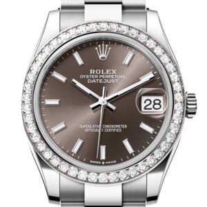 Rolex Datejust 31 Dark Grey Dial Ladies Watch 278384RBR 278384RBR-0019