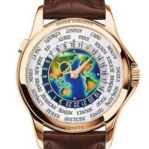 Patek Philippe Men’s Complications Rose Gold World Time Enamel Dial 1 5131R-010