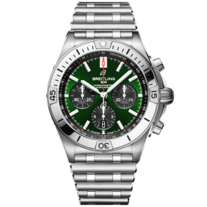 Chronomat B01 42mm Green Dial Men's Automatic Chronograph Watch
