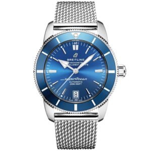 Superocean Heritage II 42mm Blue Dial & Bezel Men's Bracelet Watch