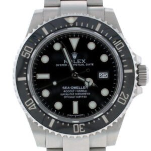 ROLEX Sea Dweller Deepsea 44 Black Dial Stainless Steel Men's Watch 116660
