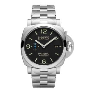 Panerai Luminor Marina GMT Replica Steel Silver/Black
