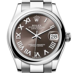 Rolex Datejust 31 Brown Roman Dial Oyster Ladies Watch 278240 278240-0015