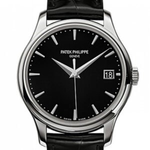 Patek Philippe Calatrava Black Dial Automatic Men's Watch 5227G-010