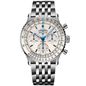 Navitimer 41mm White/Blue Dial Men's Chronograph Bracelet Watch
