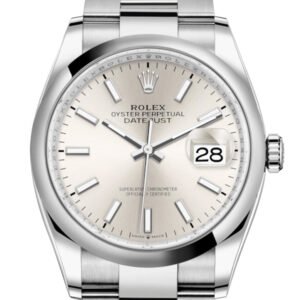 Rolex Datejust 36 Silver Dial Automatic Watch 126200