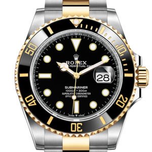 Rolex Submariner 41 Black Dial Stainless Steel and 18K Yellow Gold Bracelet Automatic Men's Watch 126613LN New Release 2020