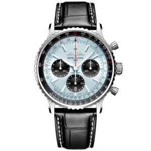 Navitimer 43mm Ice Blue/Black Dial Men's Chronograph Watch