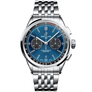 Premier B01 42mm Blue/Black Dial Automatic Chronograph Watch