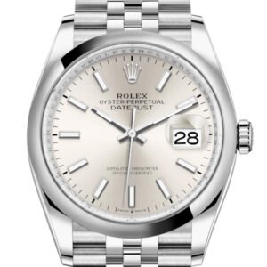 Rolex Datejust 36 Silver Dial Automatic Jubilee Watch 126200