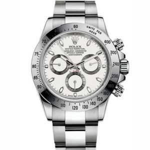 Rolex Daytona Silver White Dial Replica