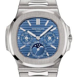 Patek Philippe Nautilus 40mmBlue Dial White Gold Watch Men's Watch 5740/1G-001