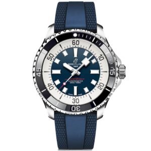 Superocean 44mm Blue Dial Men's Automatic Strap Watch