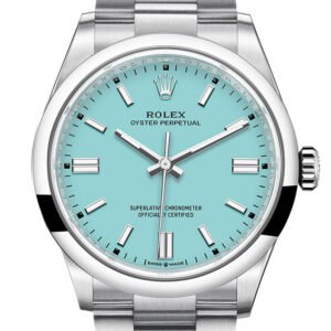 Rolex Oyster Perpetual 36 Turquoise Dial Oyster Bracelet Watch 126000
