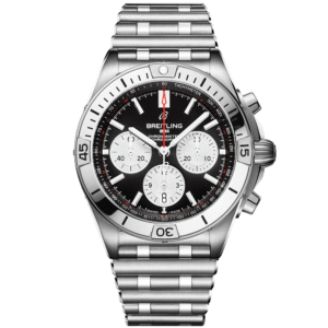 Chronomat B01 42mm Black/Silver Dial Men's Automatic Chronograph Watch