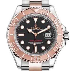 Rolex Yacht-Master 40 Black Dial Automatic Men's Steel and 18K Everose Gold Oyster Watch 126621