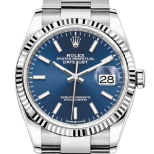 Rolex Datejust 36 Blue Dial Automatic Watch 126234