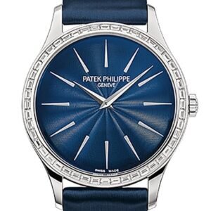 Patek Philippe Calatrava Night Blue Dial 33mm Ladies Hand Wound Watch 4897/300G