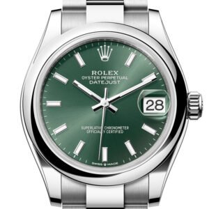 Rolex Datejust 31 Green Dial Oyster Ladies Watch 278240 278240-0011