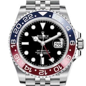 Rolex GMT Master II Black Dial Jubilee Bracelet Men's Watch 126710BLRO 126710